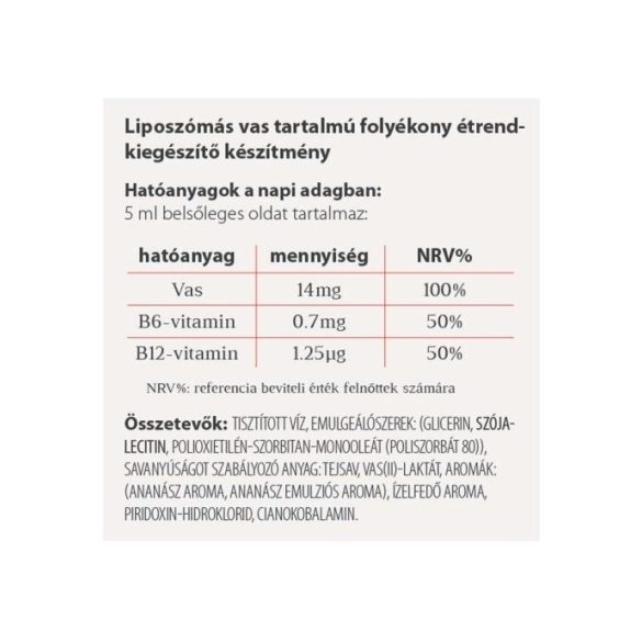 VITAFER-L VAS SZIRUP 120 ML VITAKING 