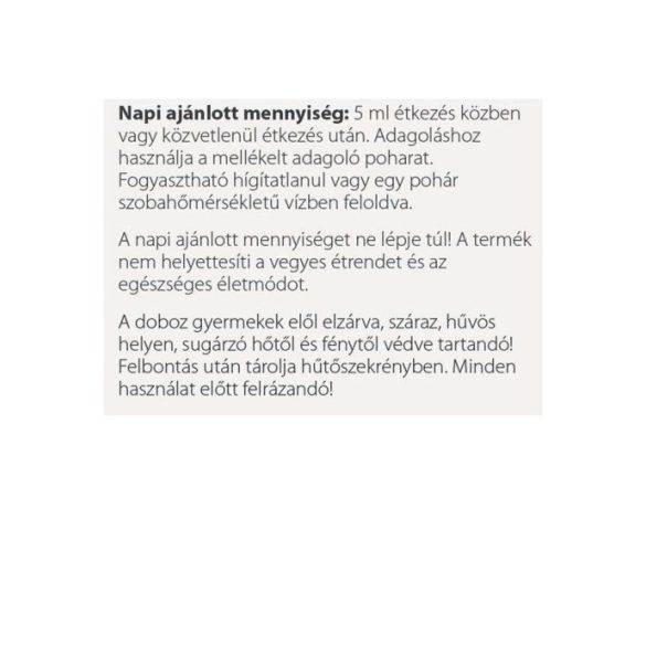 VITAFER-L VAS SZIRUP 120 ML VITAKING 