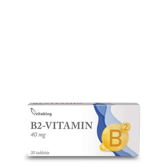 B-2 VITAMIN (RIBOFLAVIN) 40MG 30DB (VITAKING)