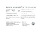 B-2 VITAMIN (RIBOFLAVIN) 40MG 30DB (VITAKING)