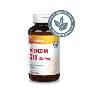 KOENZIM Q10 KAPSZULA 200 MG (FERMENTÁLT NÖVÉNYI) 120 DB