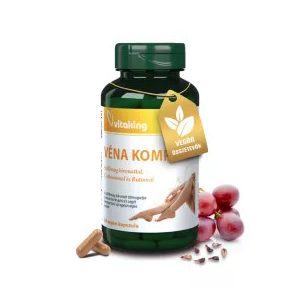 VÉNA KOMPLEX (SZŐLŐMAG + RUTIN + C-VITAMIN) 84DB KAPSZULA (VITAKING)